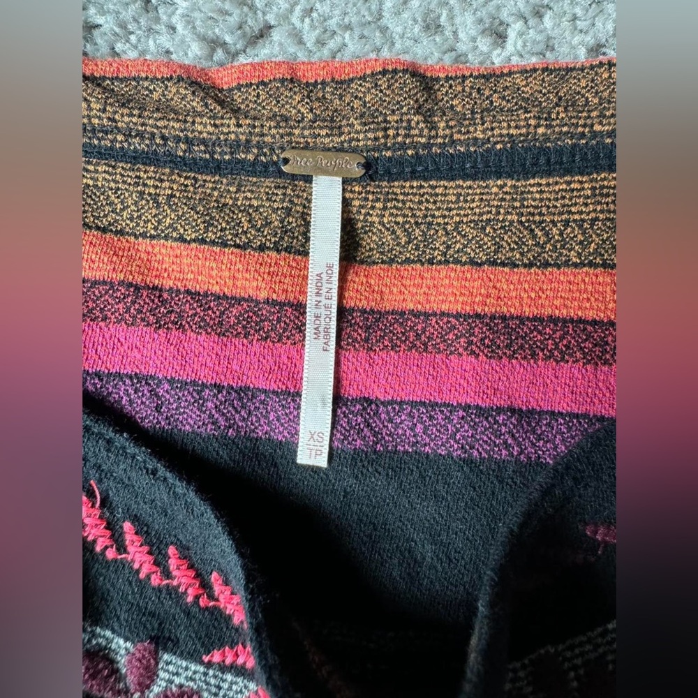 Free People Multicolor Striped Knit Top - Picture 4 of 7